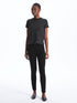 LC Waikiki Women's Extra Narrow Fit Plain Tights with Elastic Waist